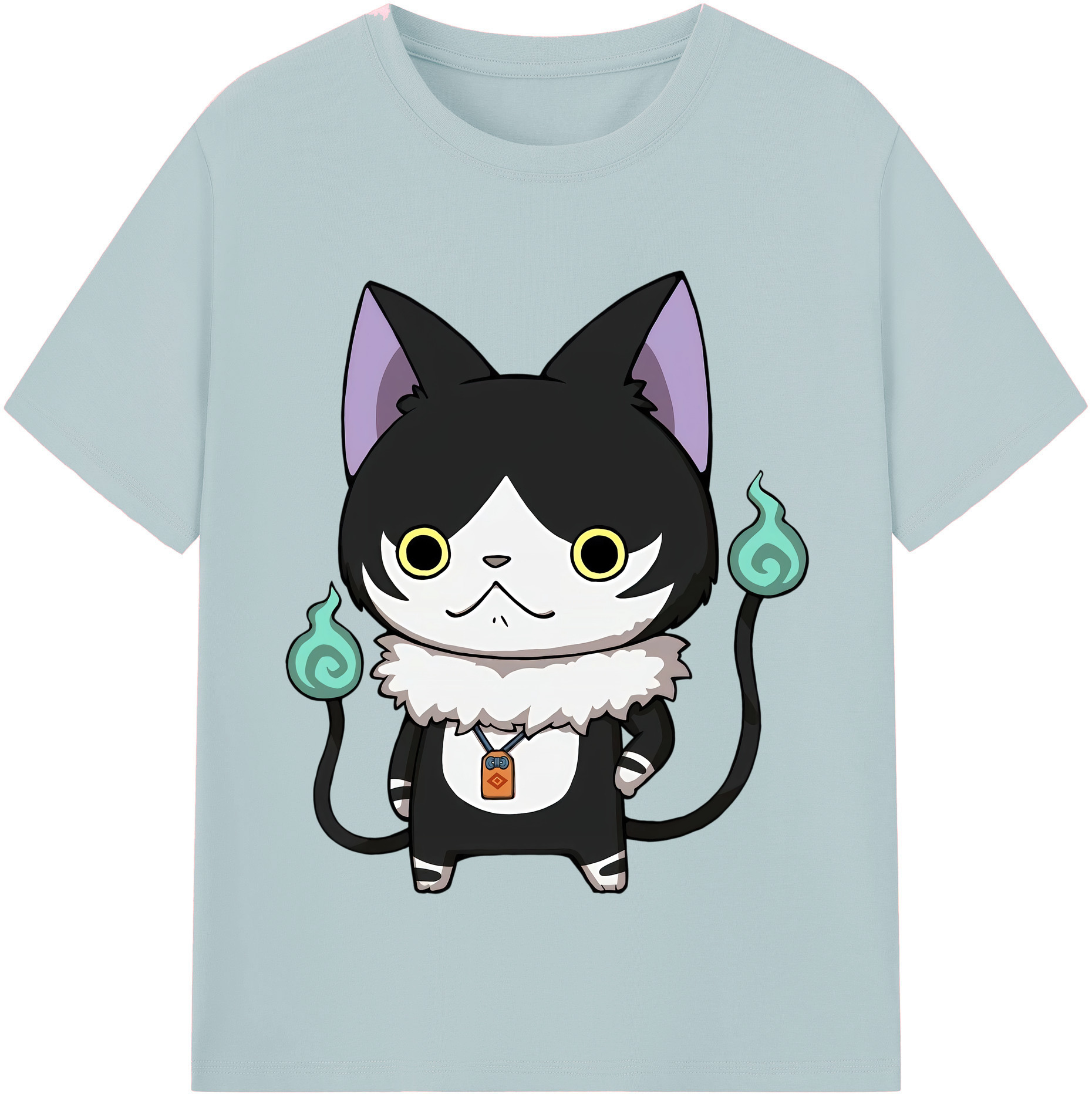（画像用） 妖怪ウォッチ Yo-kai Watch 綿100％半袖Tシャツ（フロントプリント）